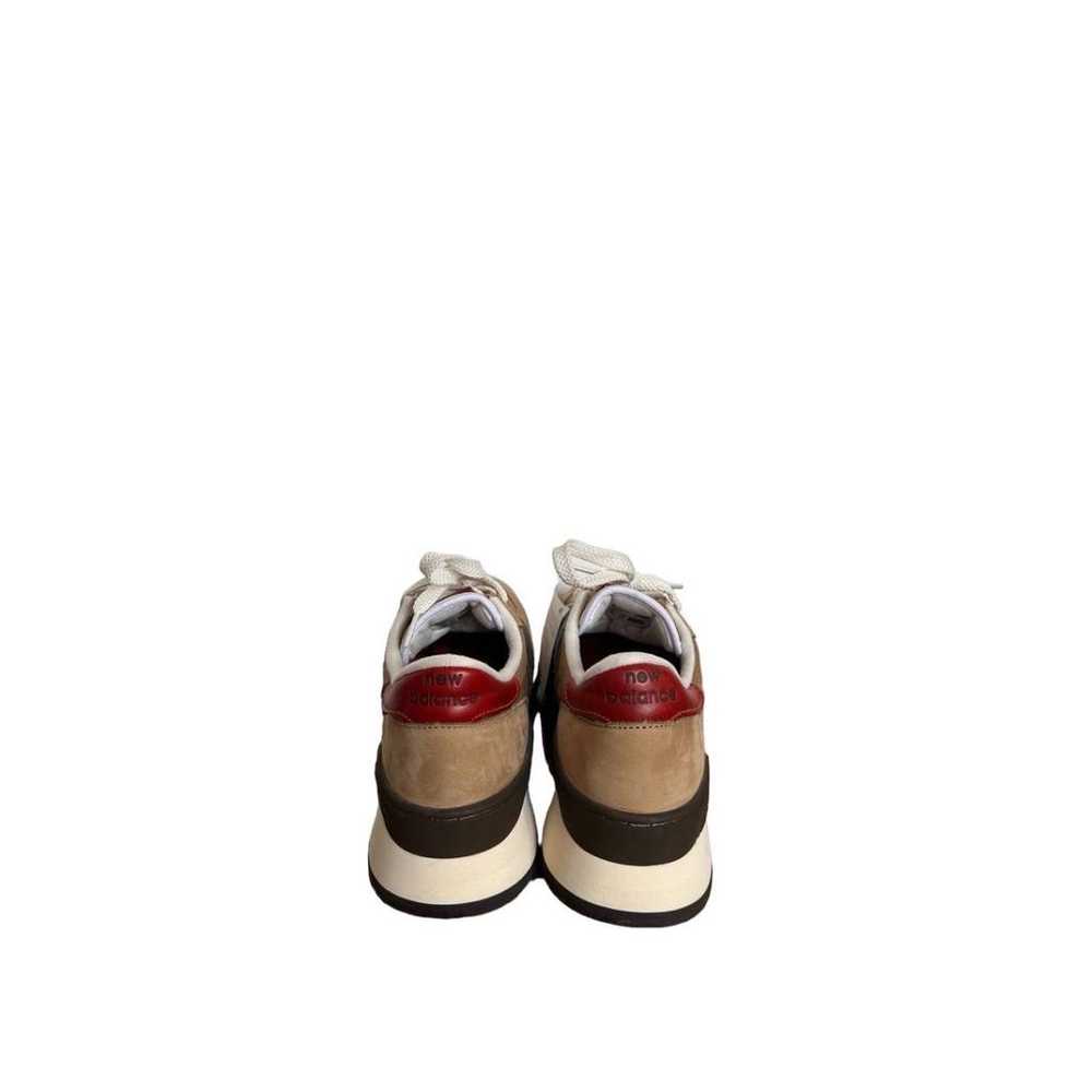 New Balance 990 leather low trainers - image 3