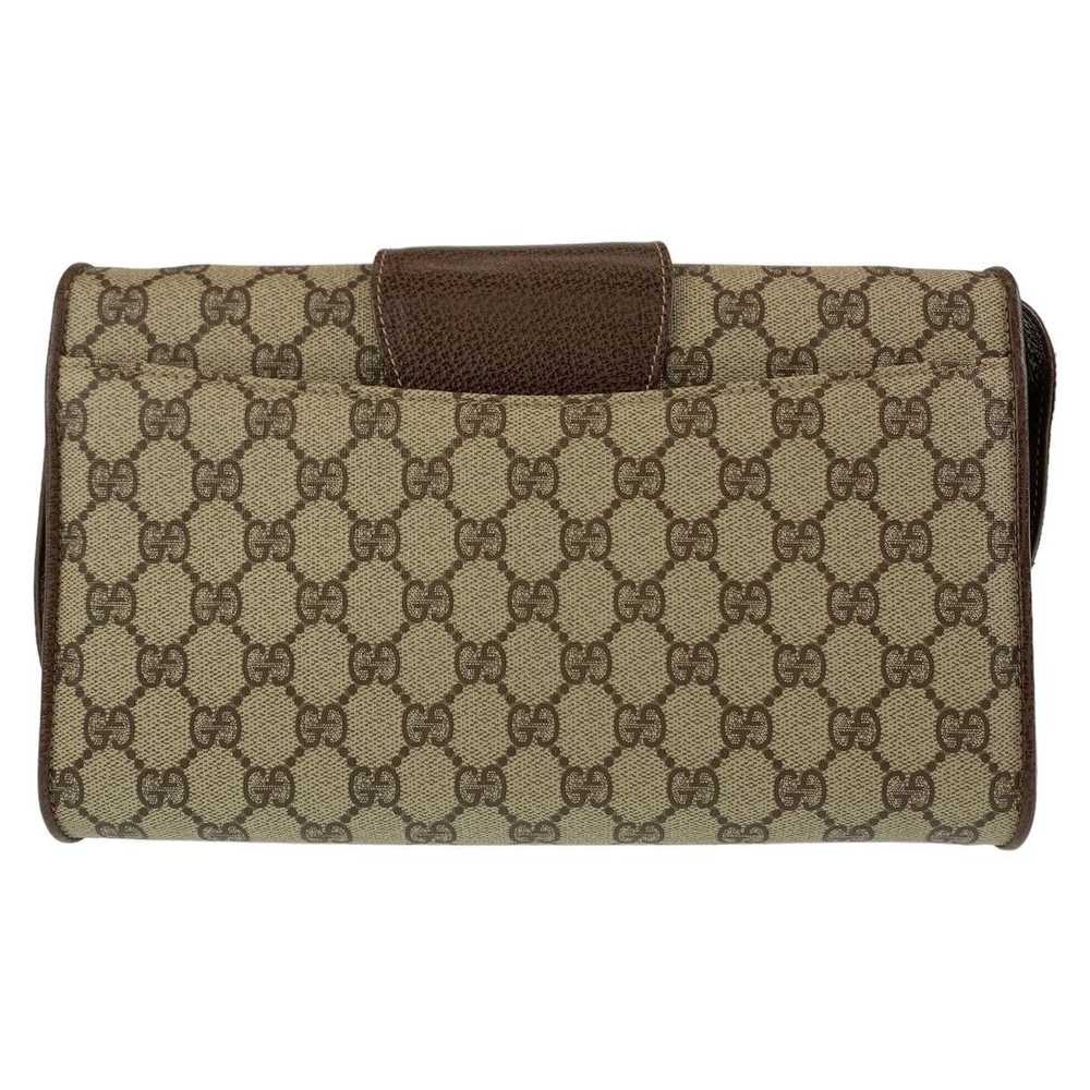 Gucci Gucci Gucci Old GG Pattern Beige Brown PVC … - image 2