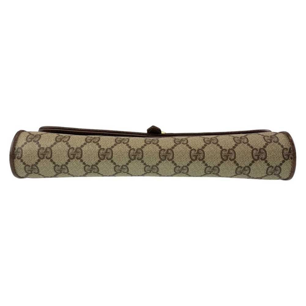 Gucci Gucci Gucci Old GG Pattern Beige Brown PVC … - image 9