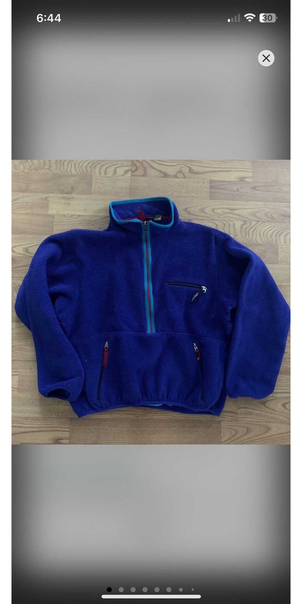 Patagonia Vintage Patagonia half zip fleece sweat… - image 1