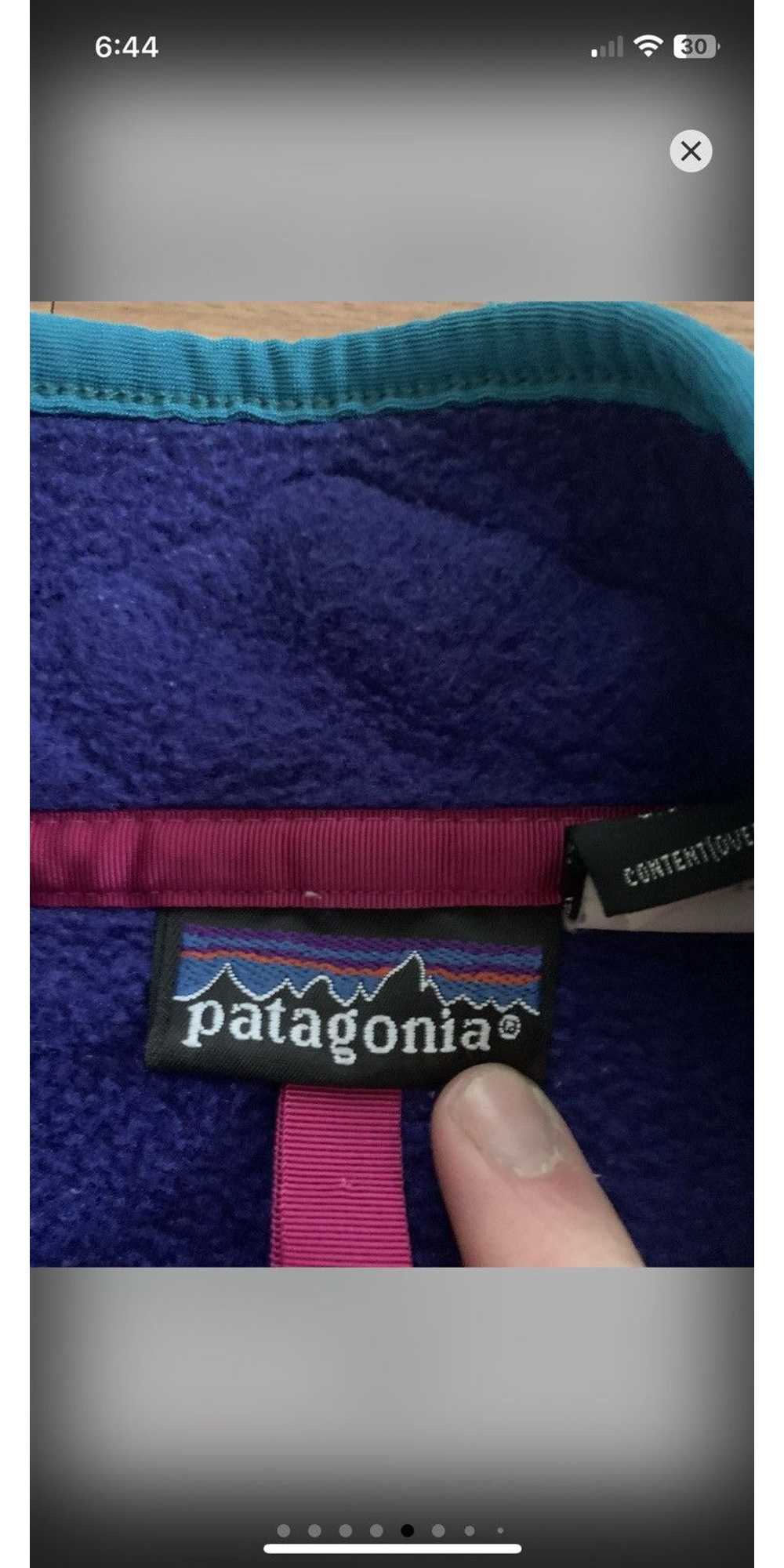 Patagonia Vintage Patagonia half zip fleece sweat… - image 5