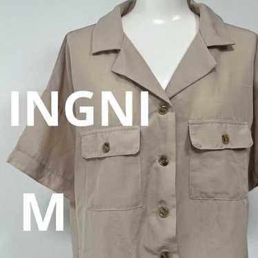 【Excellent Condition】INGNI Short-sleeved Shirt Be… - image 1