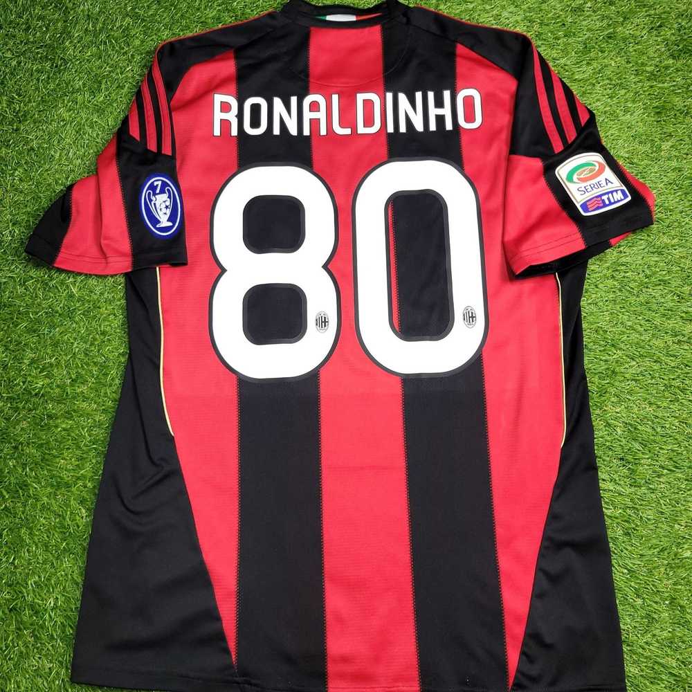 Adidas Ronaldinho AC Milan Adidas 2010 2011 Home … - image 1