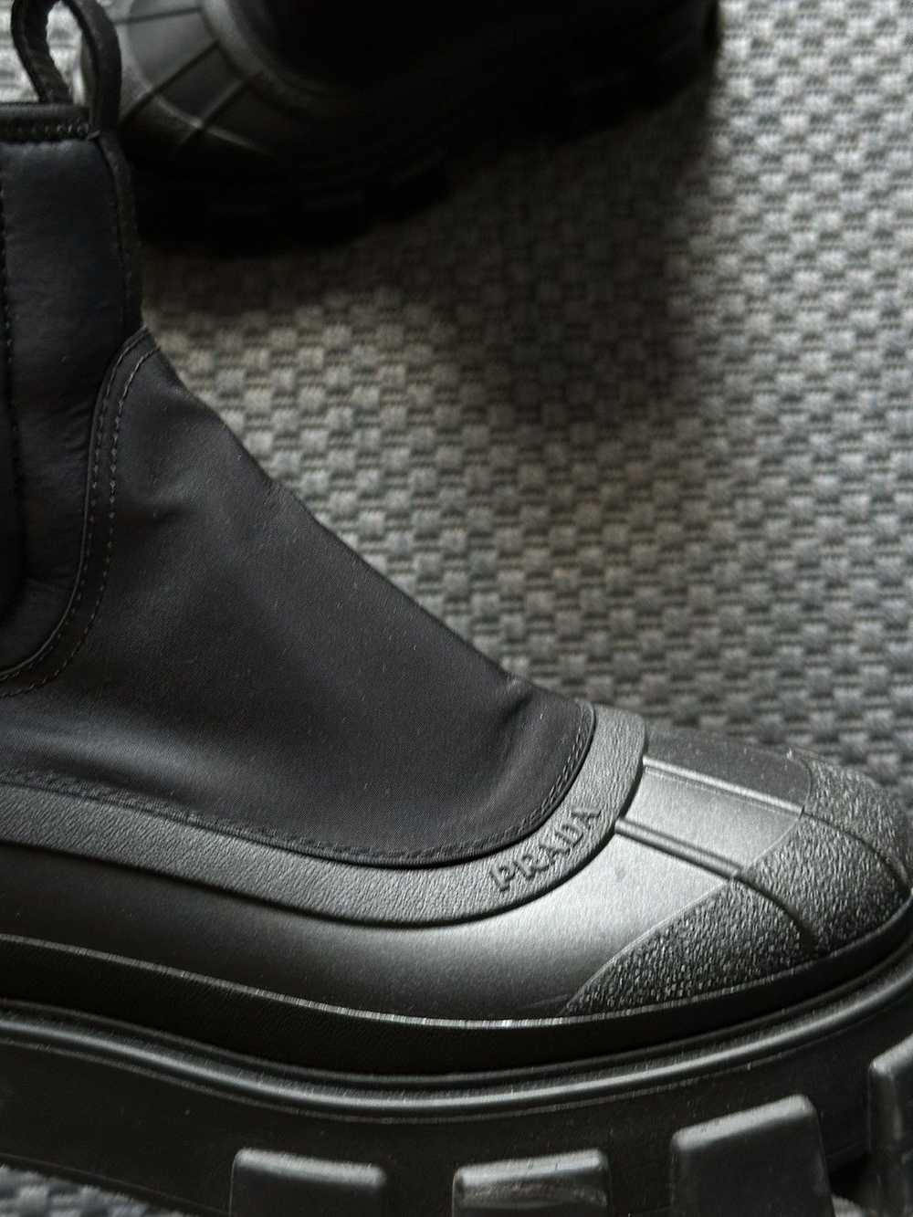 Prada Prada Monolith Re-nylon Gabardine Boots - image 3