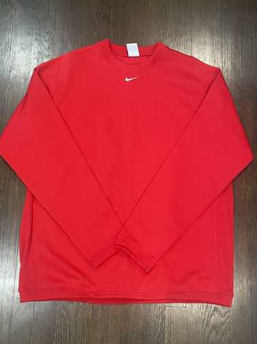 Nike Nike red crewneck sweatshirt