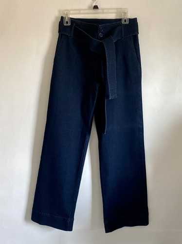 Comoli denim belted pants - Gem