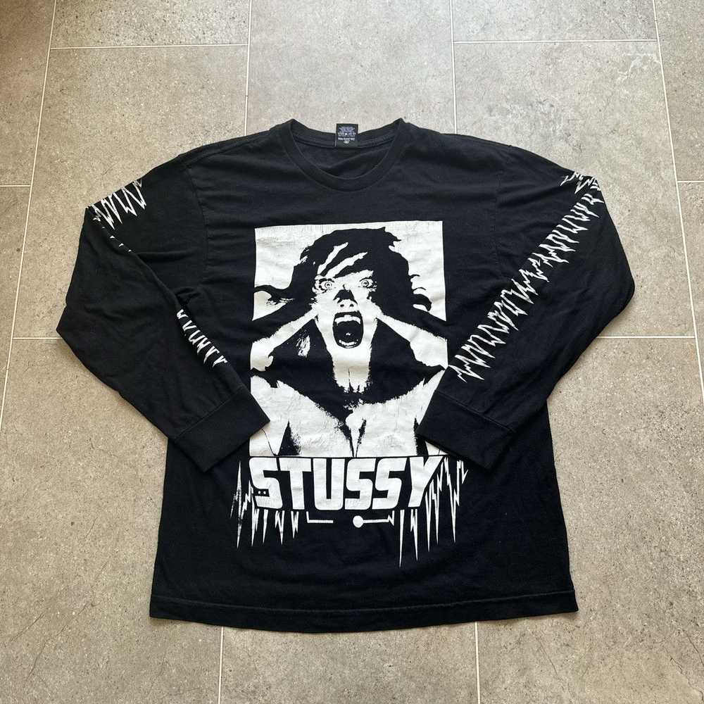 Stussy Stüssy Horror Pack Long Sleeve Black T-shi… - image 1