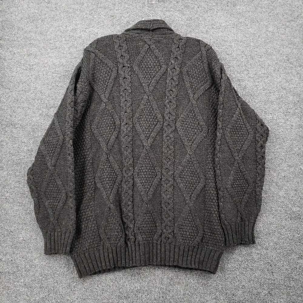 Aran Crafts VINTAGE Aran Crafts Cardigan Mens L L… - image 5