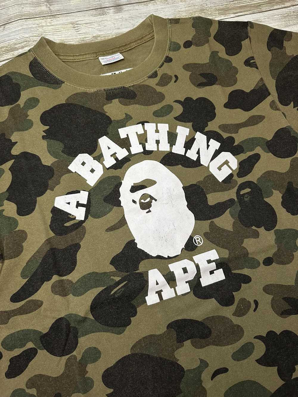 Bape × Champion Bape x Champion 1st Camo College … - image 1