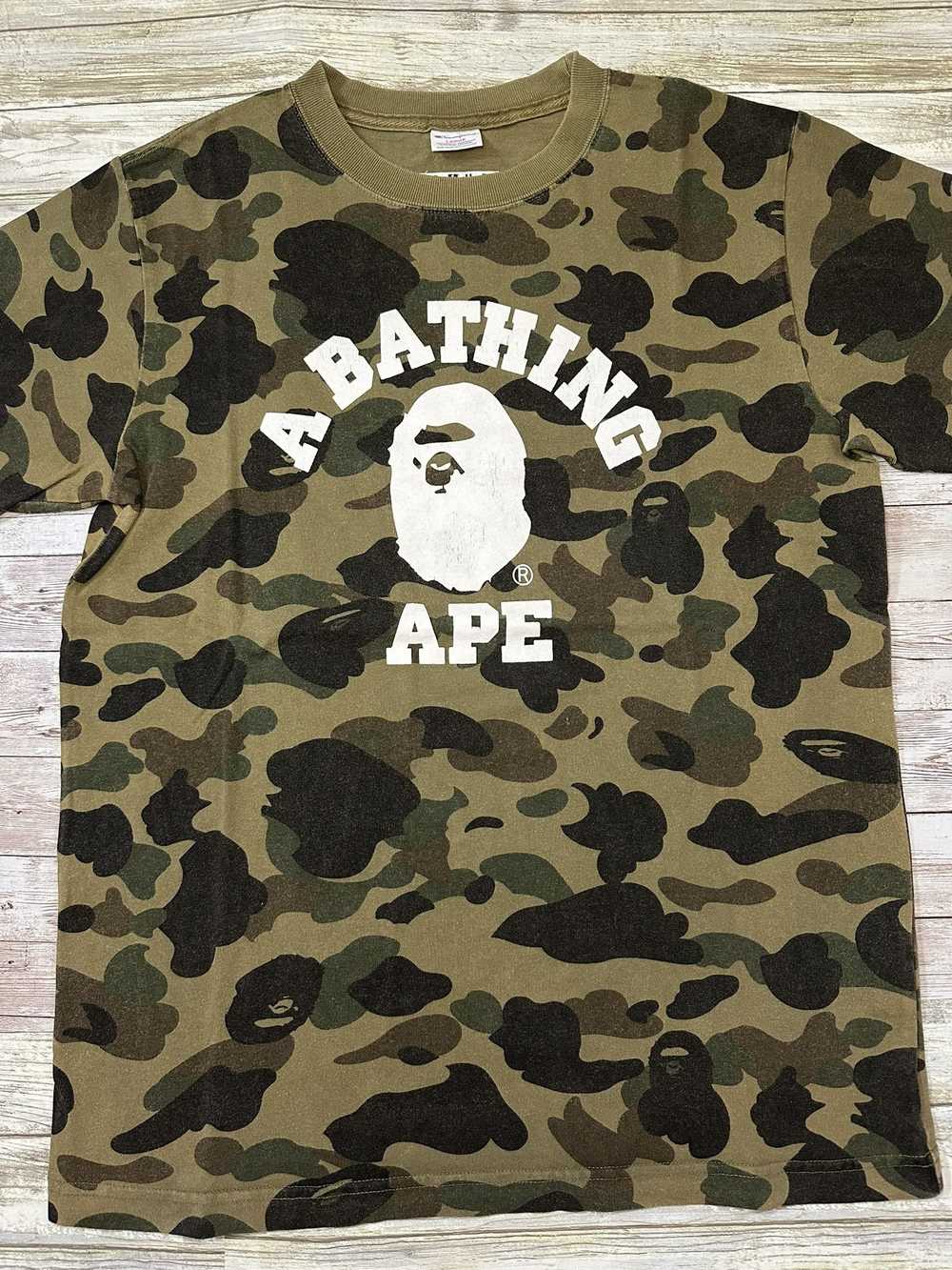 Bape × Champion Bape x Champion 1st Camo College … - image 2