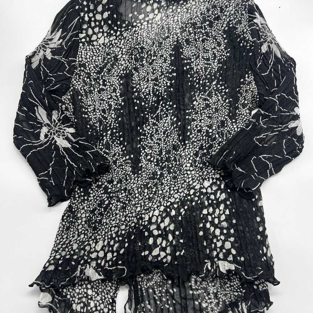 Vintage Alberto Makali Pleats Blouse - image 6