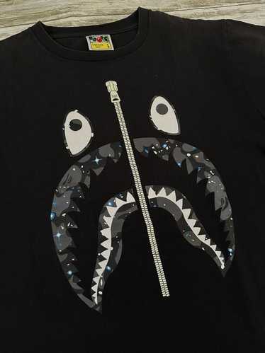 Bape Space Camo Shark Tee