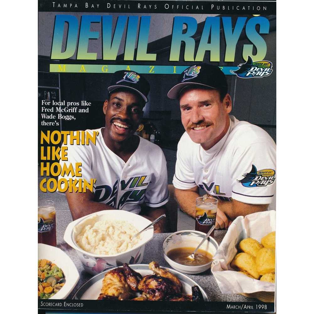 Majestic Tampa Bay Devil Rays 90s Majestic SKY bl… - image 3