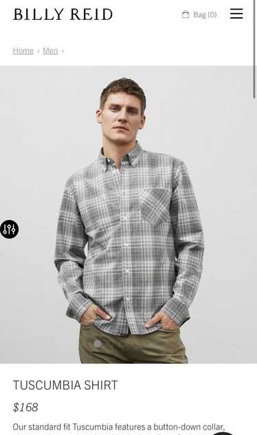 Billy Reid Billy Reid tuscumbia shirt linen