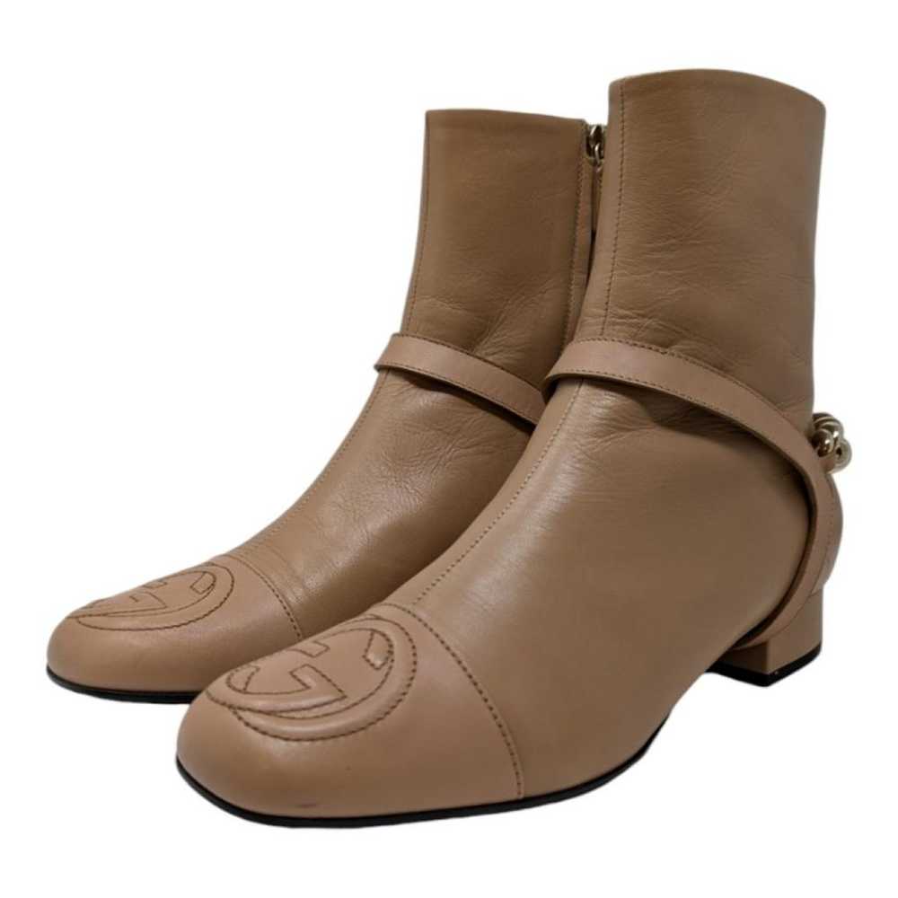 Gucci Leather ankle boots - image 4