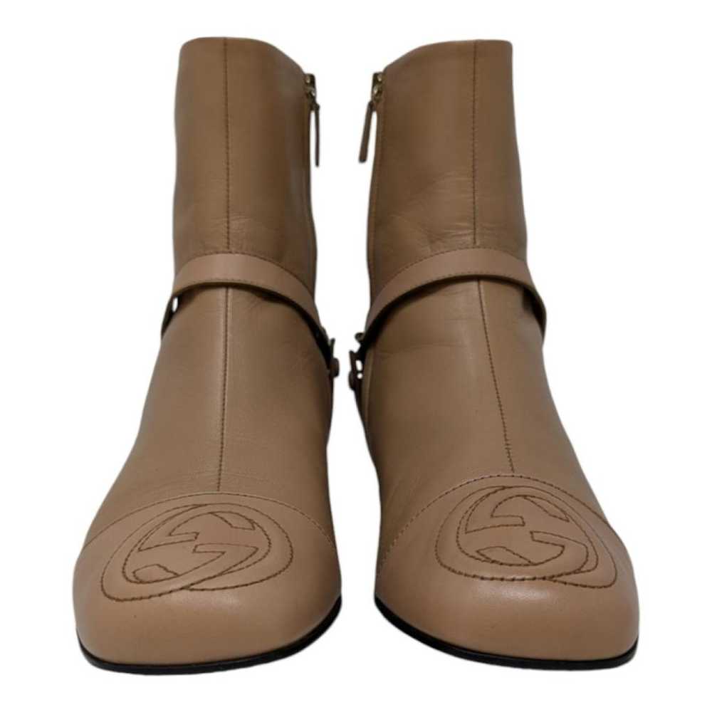 Gucci Leather ankle boots - image 5