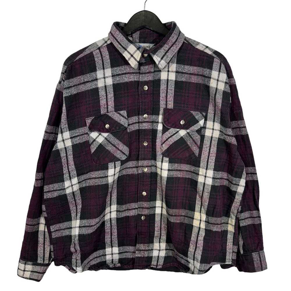 Five Brother Vintage Five Brothers Plaid Flannel - image 1