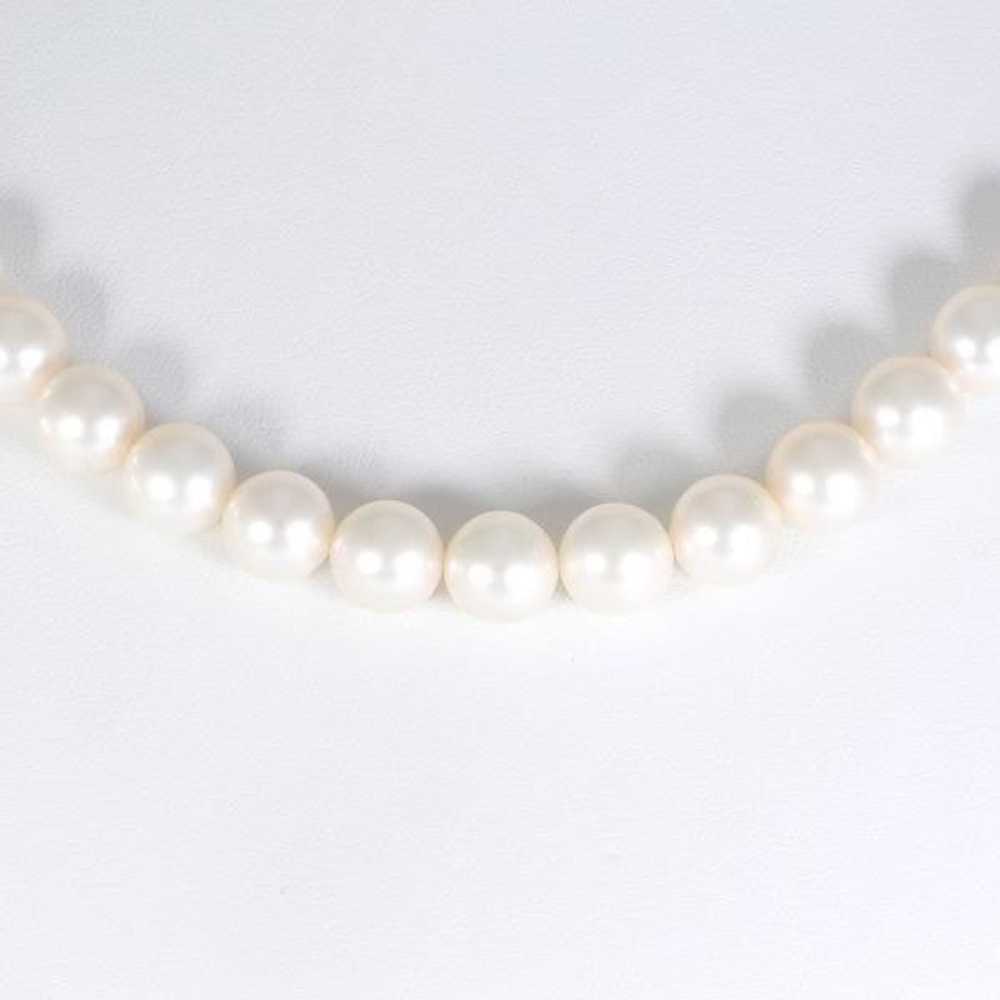 Other LuxUness Silver Akoya Pearl Necklace 44cm M… - image 1