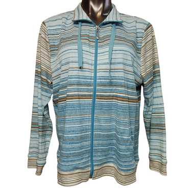 Other Allison Daley Women's Petite Blue Stripped S