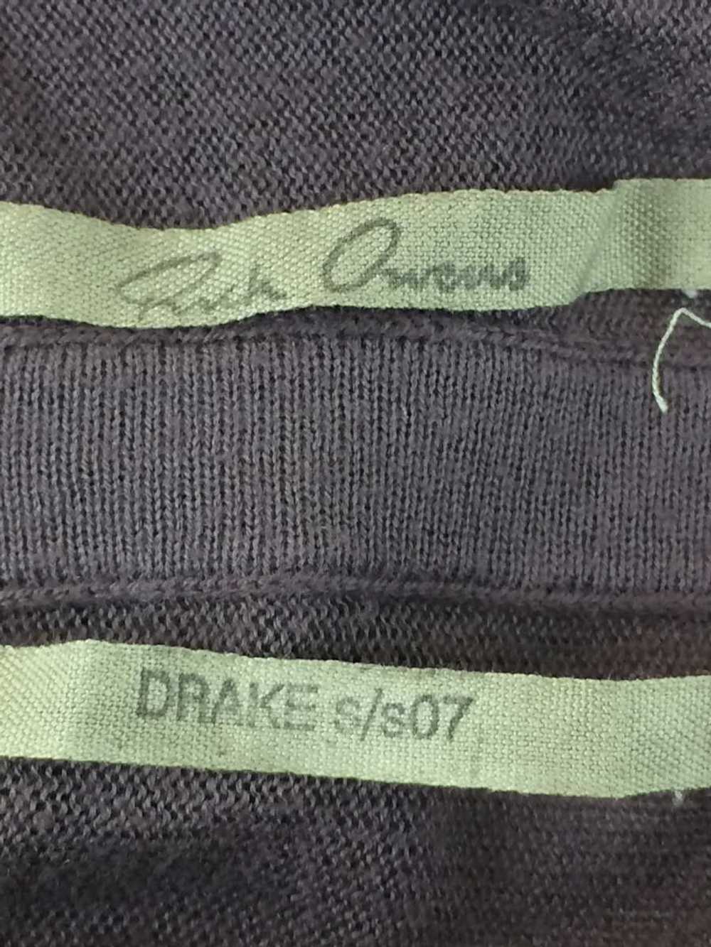 Rick Owens SS2007 Drake Thin Cardigan - image 3