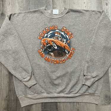 Hanes × Vintage VTG Eskimo Joes San Antonio Grey L