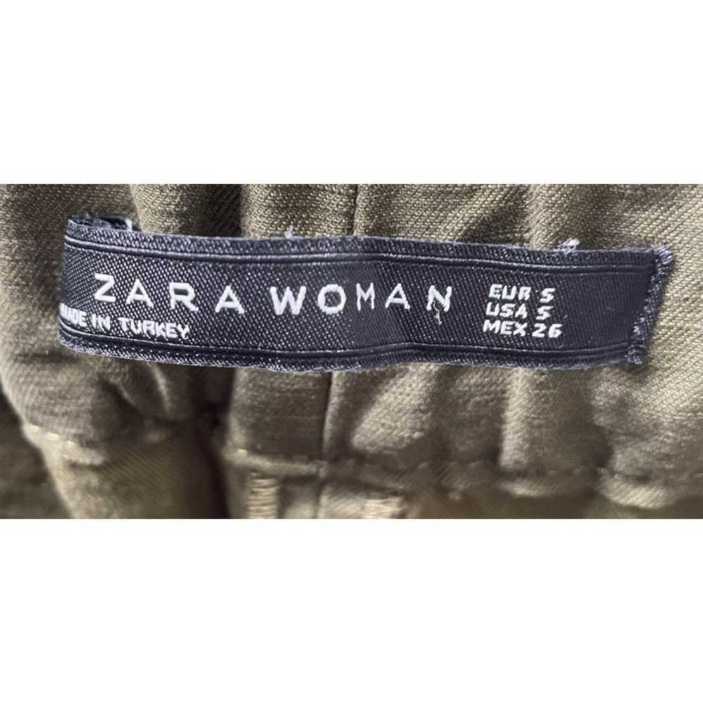 Zara Zara Woman Size Small S SM High Waisted Wide… - image 8