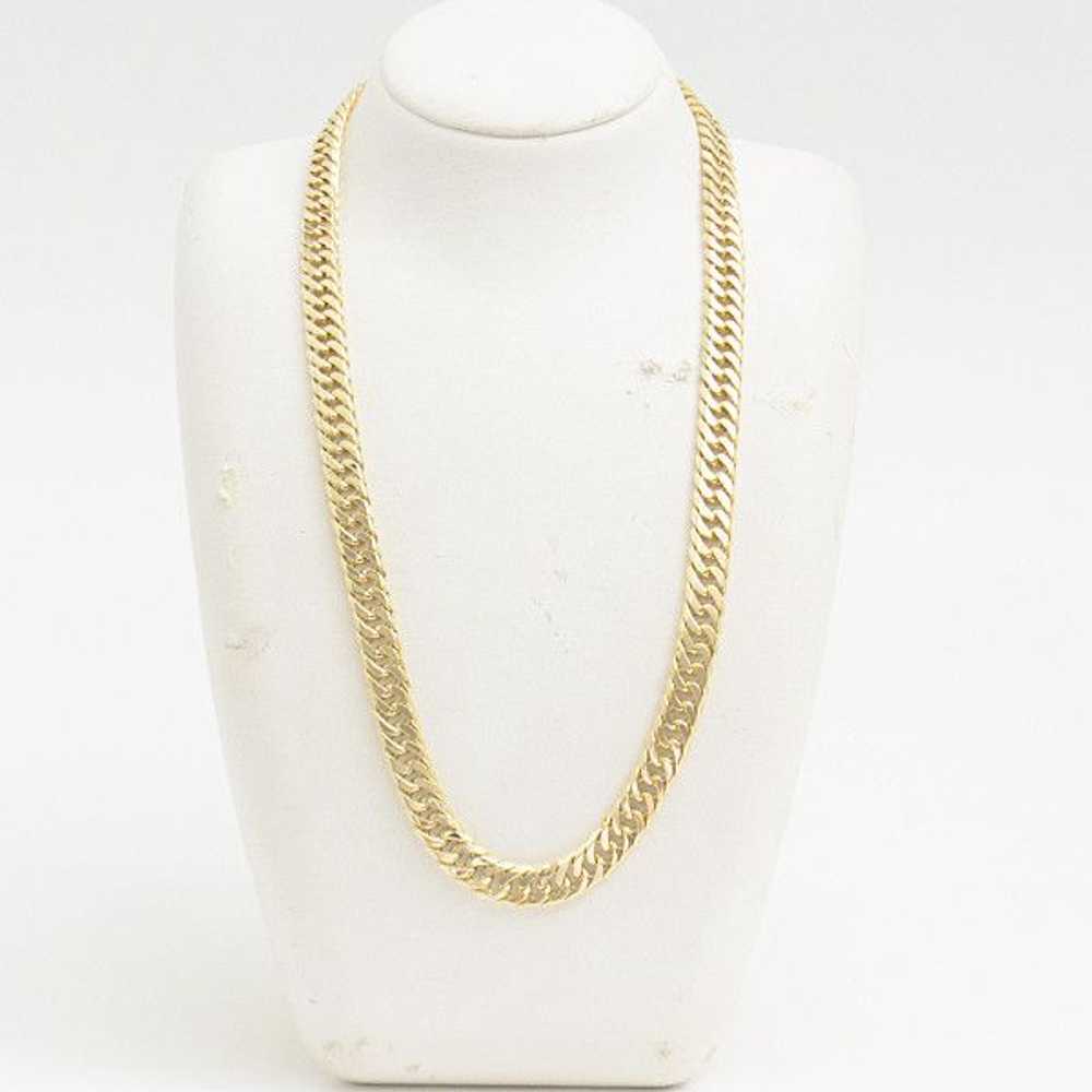 Other Other K18 6-Sided Double Cut Necklace 100g … - image 5