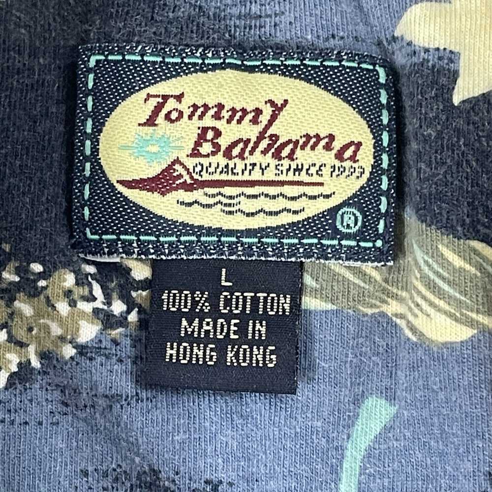 Tommy Bahama Tommy Bahama Vtg Polo Blue S/S Sailb… - image 5