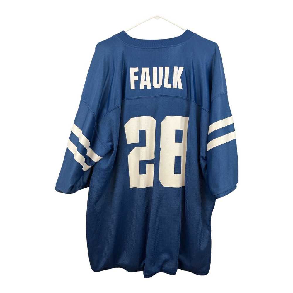 Reebok Reebok Colts Marshall Faulk REVERSIBLE JER… - image 2