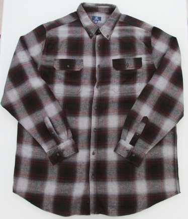 George George Men's Cotton Flannel Shirt Size 3XLT