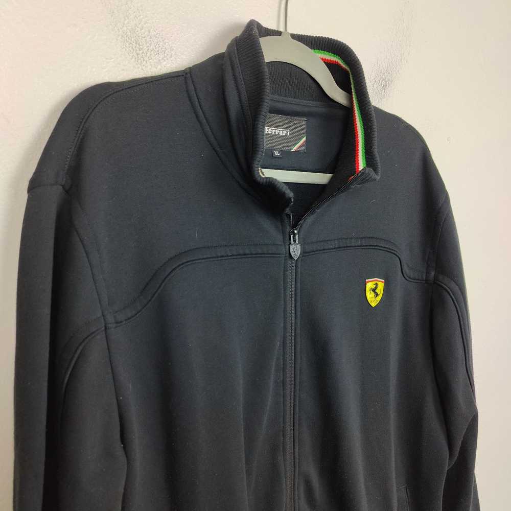 Ferrari Ferrari Full Zip Jacket Mens XL Black Log… - image 3