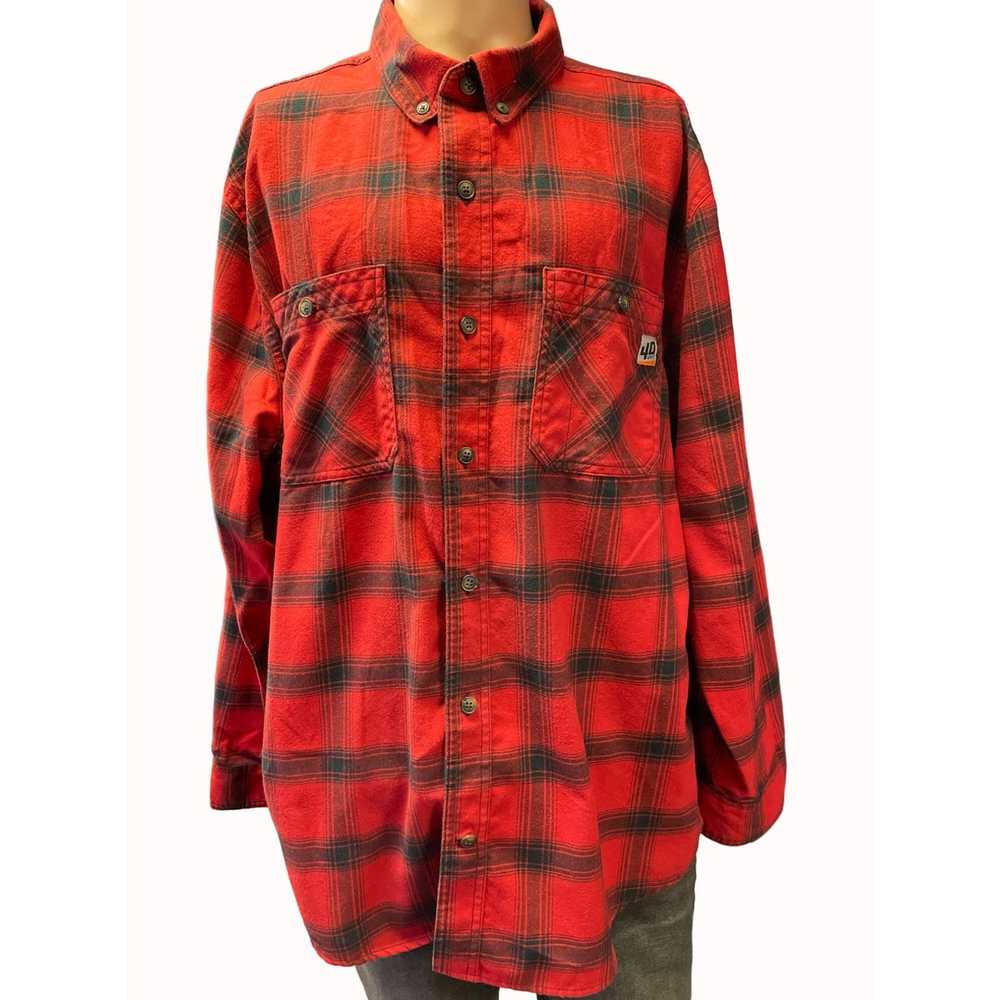 Other 40 Grit By Duluth Men's Red Flannel Long SL… - image 1