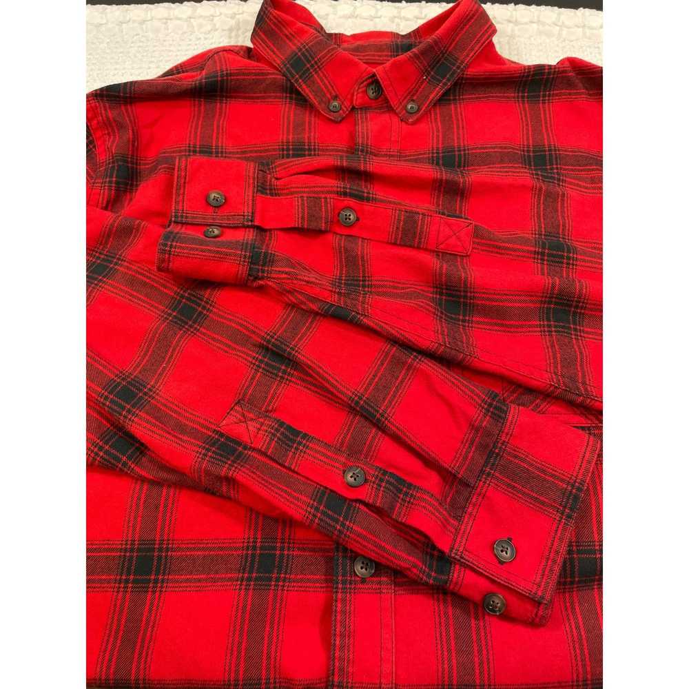 Other 40 Grit By Duluth Men's Red Flannel Long SL… - image 5