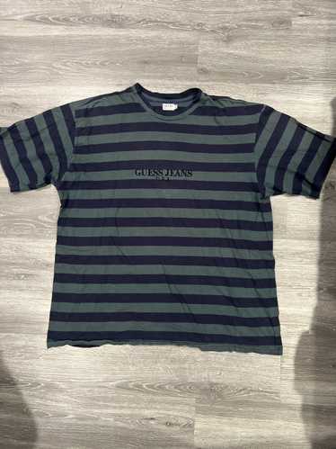 Guess × Vintage Y2K Guess Stripes T Shirt