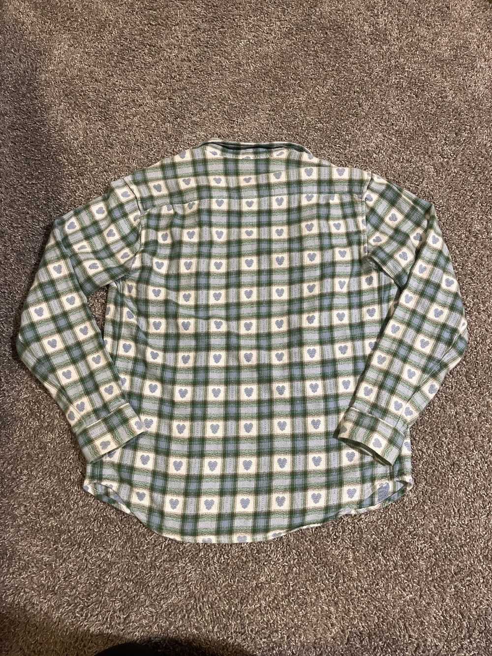 Supreme Supreme hearts plaid flannel - image 2