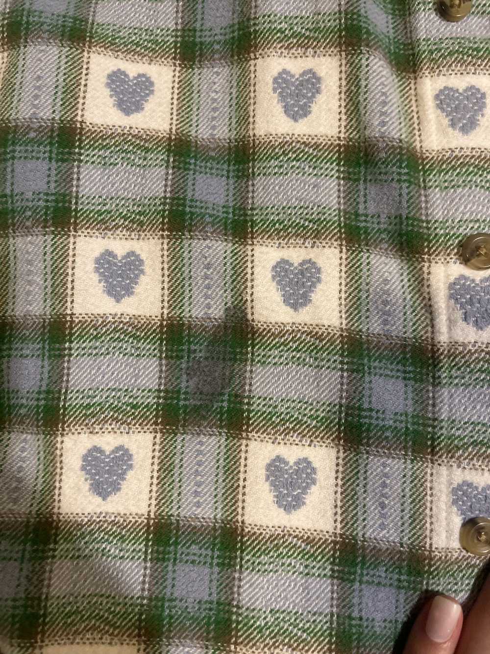 Supreme Supreme hearts plaid flannel - image 7