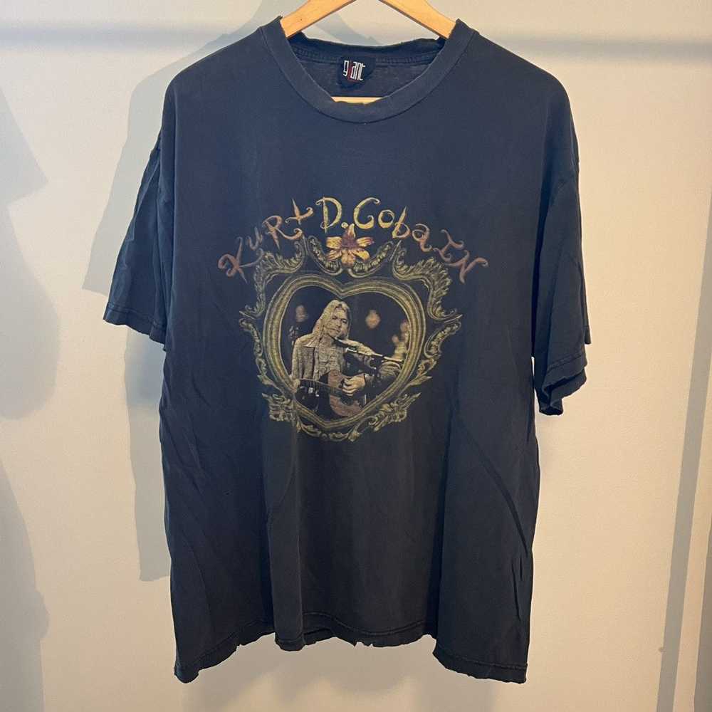 Band Tees × Nirvana × Vintage vintage nirvana kur… - image 1