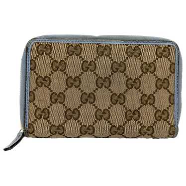 Gucci Continental cloth wallet