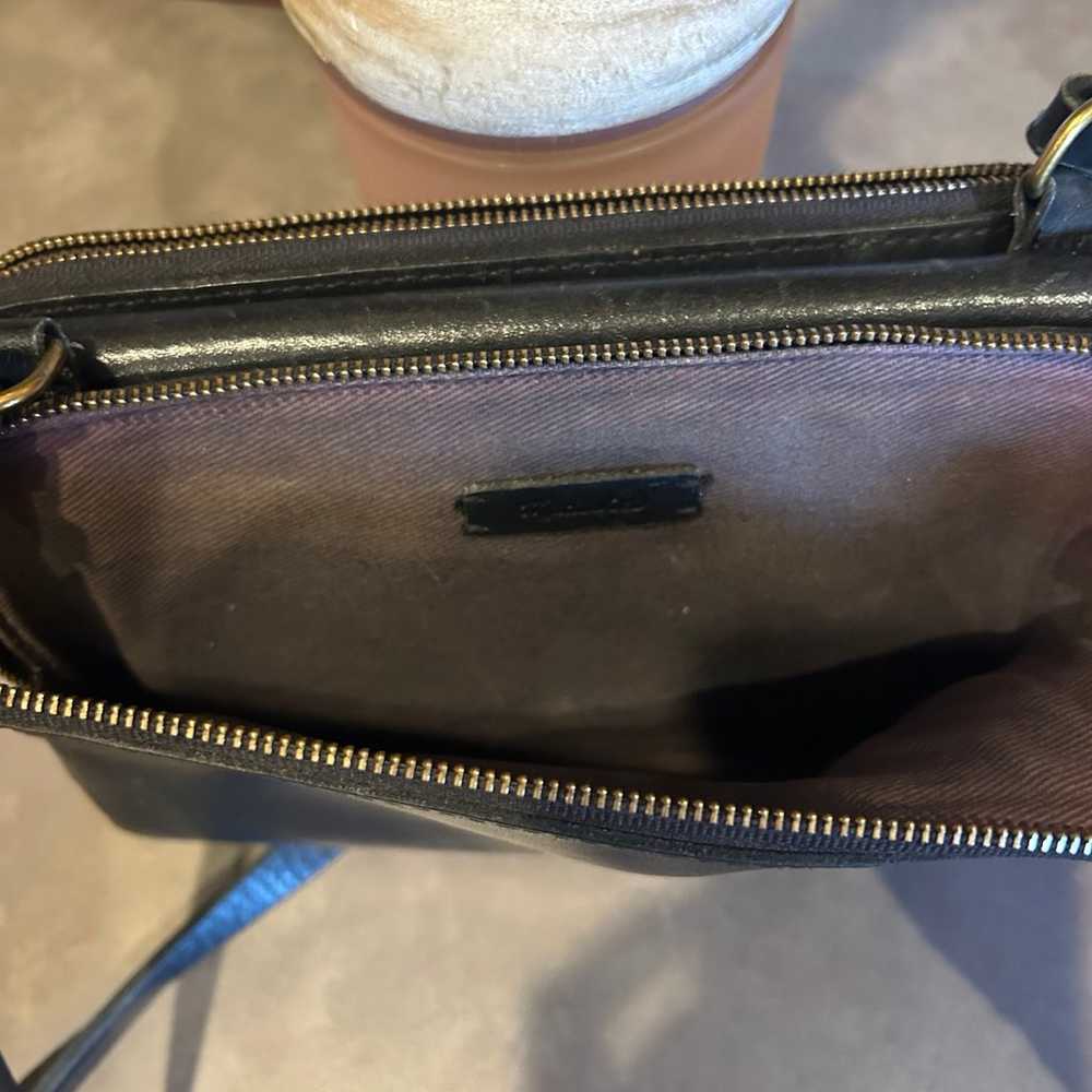 Madewell black leather vintage Crossbody - image 6