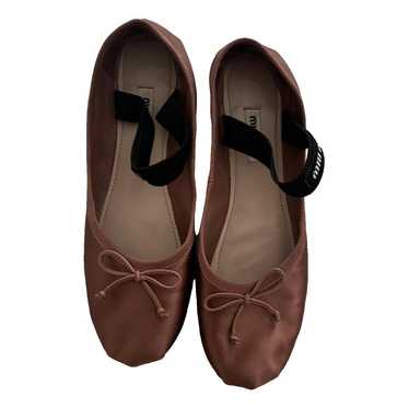 Miu Miu Cloth ballet flats - image 1