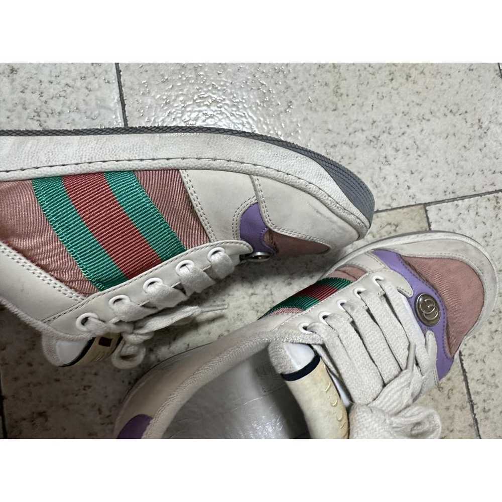 Gucci Screener leather trainers - image 10