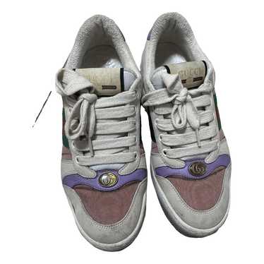 Gucci Screener leather trainers - image 1