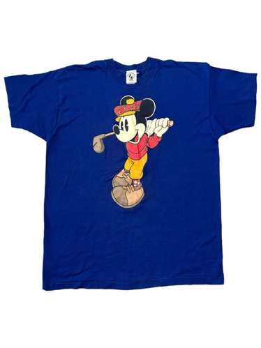 Mickey Mouse × Vintage 1990s Mickey Play Golf T-Sh