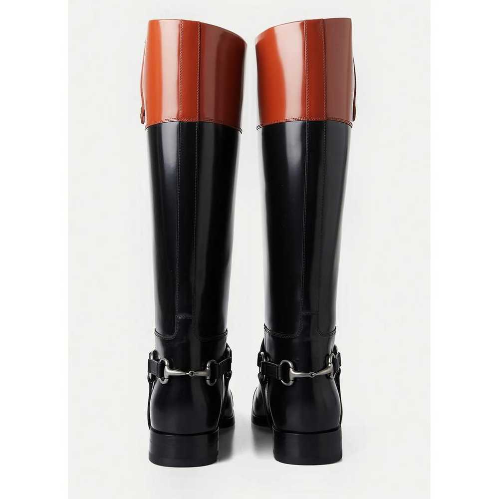 Gucci Leather boots - image 3