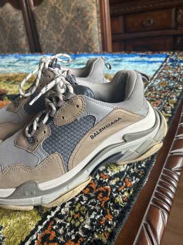 Balenciaga × Vintage Balenciaga Triple S Brown Edi