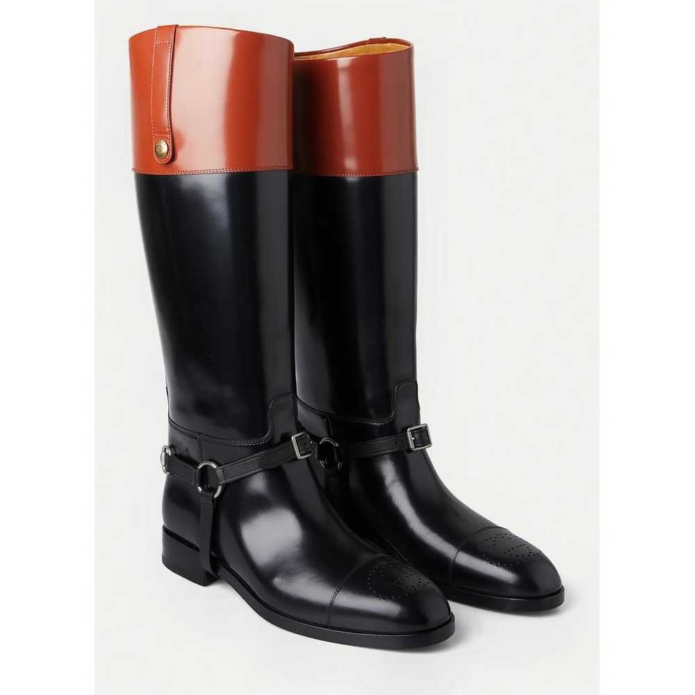 Gucci Leather boots - image 2