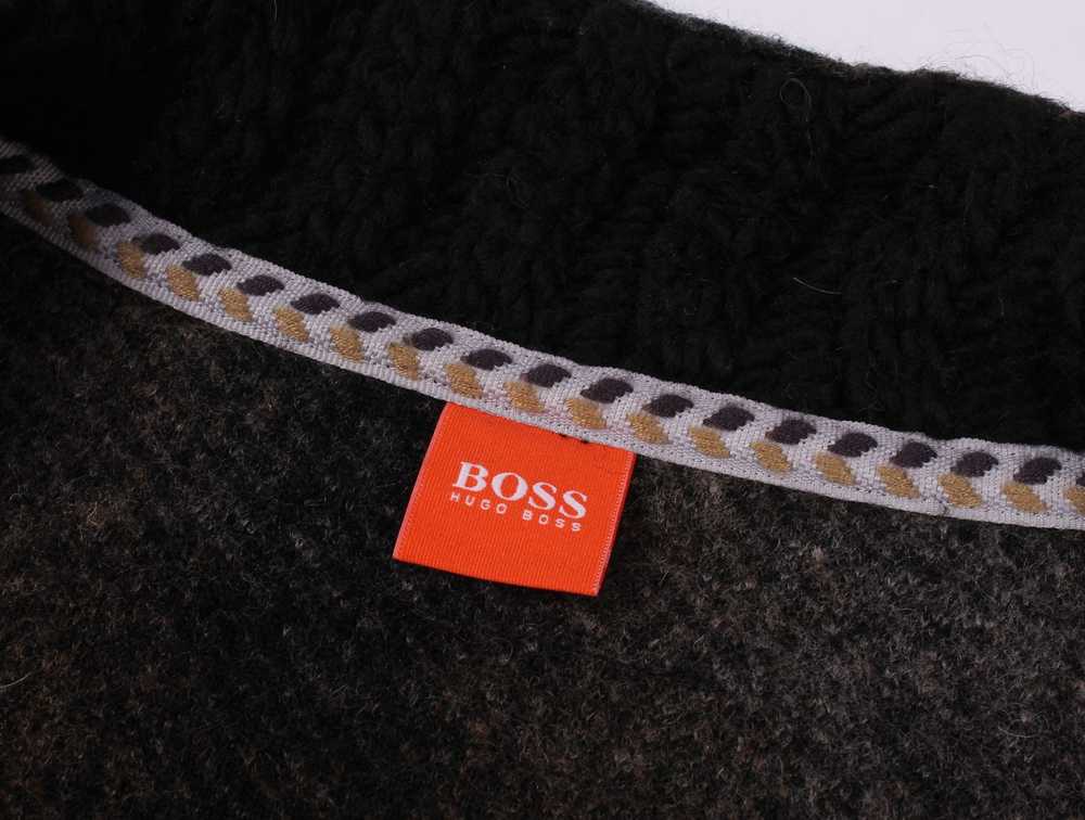 Hugo Boss Hugo Boss Wool Cable Knit Jumper Jacket - image 5