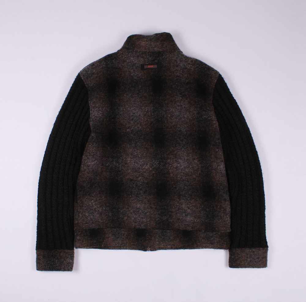 Hugo Boss Hugo Boss Wool Cable Knit Jumper Jacket - image 9