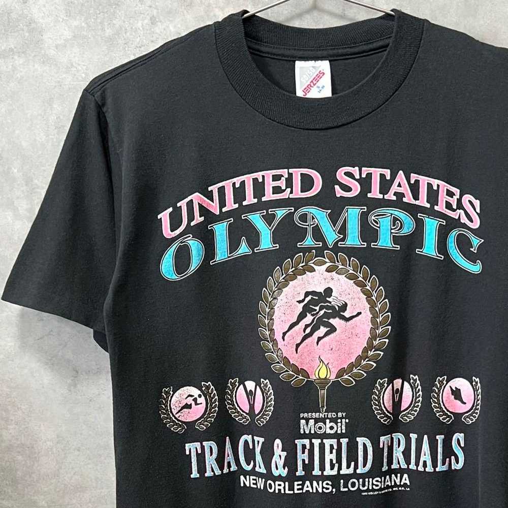 【90s】【Made in USA】Vintage Olympic Louisiana T-shi… - image 1