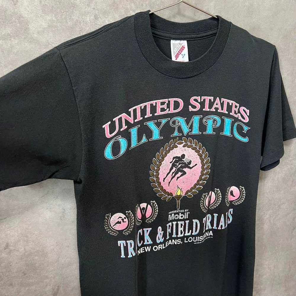 【90s】【Made in USA】Vintage Olympic Louisiana T-shi… - image 3